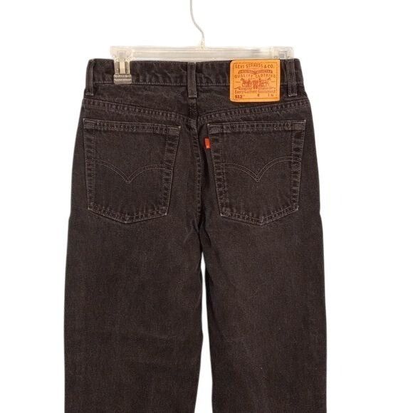 Levi's Levis 512 Womens 8 Reg M 29 x 28 Slim Fit Straight Leg Jeans Size 29" - 7 Thumbnail
