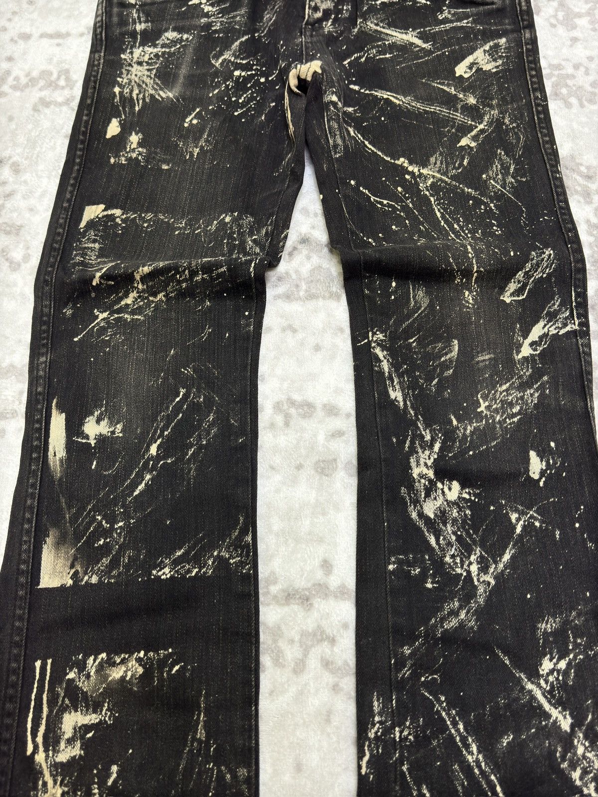 Uniqlo UNIQLO Zipper Acid Wash Jeans Size US 29 - 6 Thumbnail