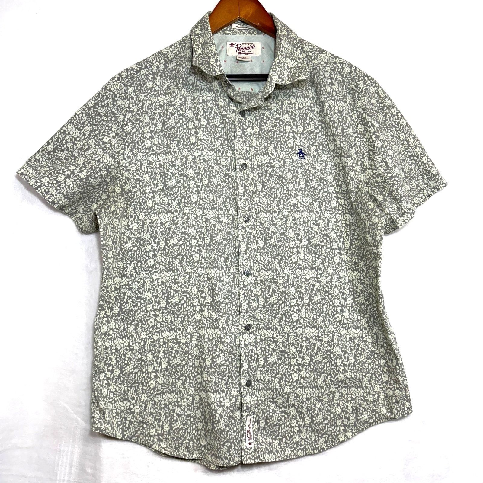 Original Penguin Penguin Large Classic Fit Shirt Munsingwear Buttoned Work Size US L / EU 52-54 / 3 - 1 Thumbnail