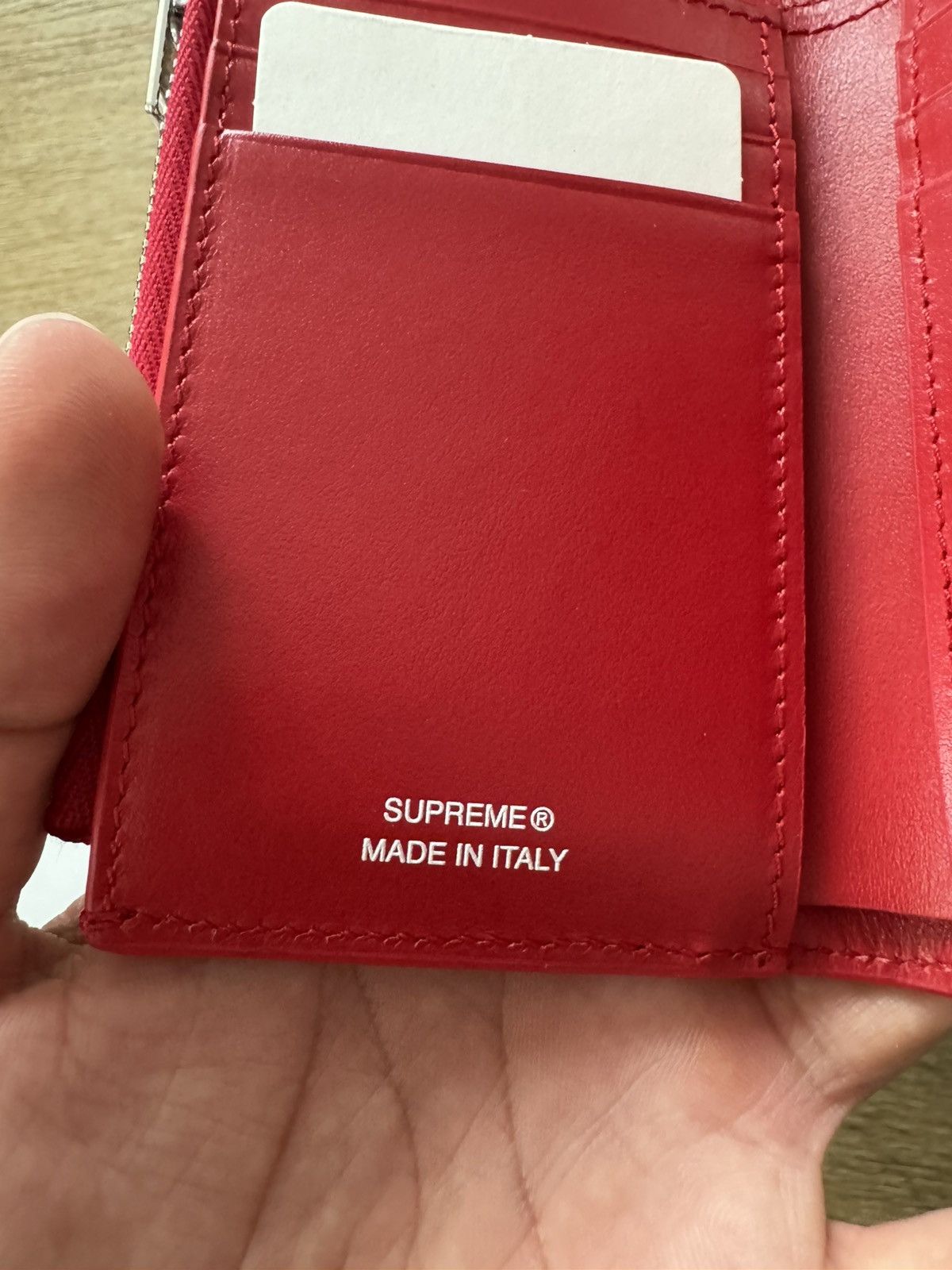 Supreme Leather Chain Wallet