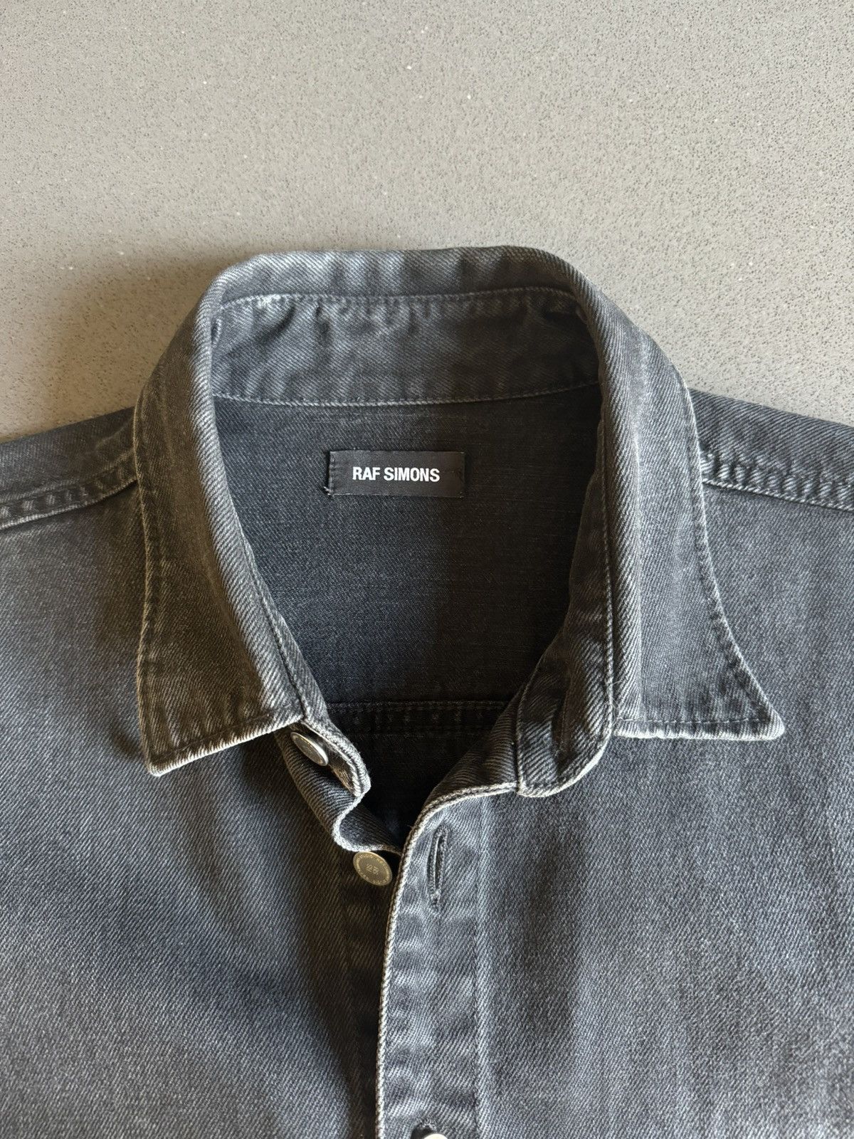 Raf Simons RAF SIMMONS black thick jeans SHIRT SS17 Size US L / EU 52-54 / 3 - 9 Thumbnail