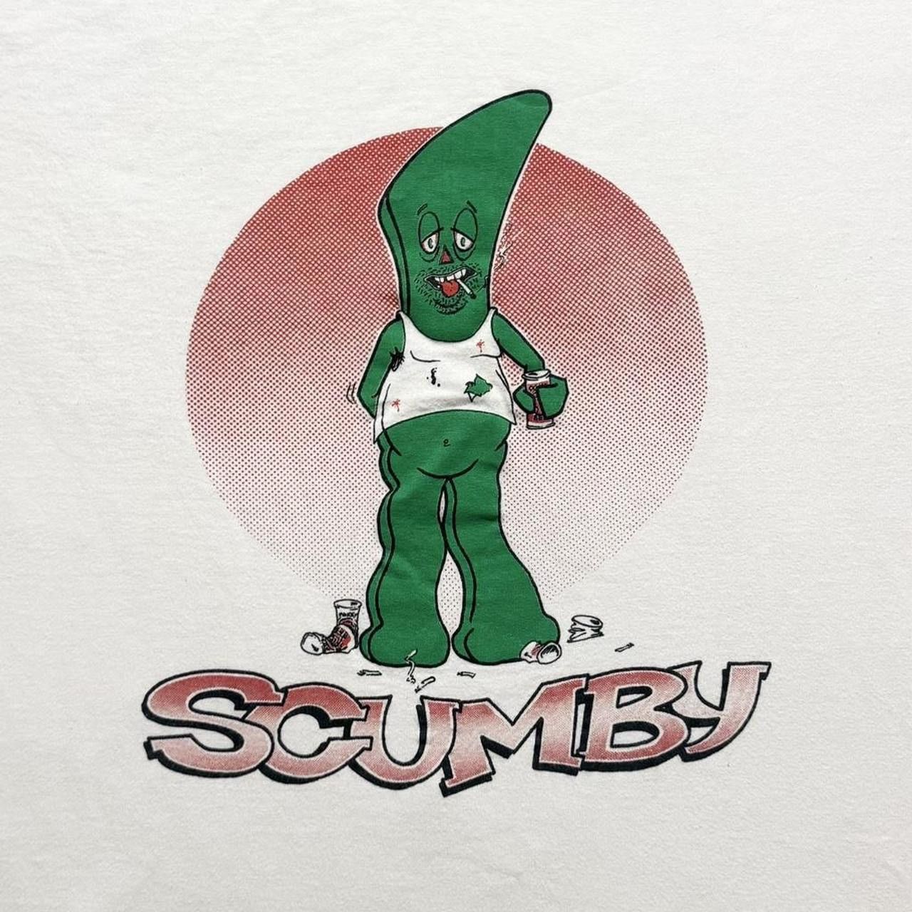 Vintage Vintage 90s Scumby Gumby Humor Tee M/L Size US L / EU 52-54 / 3 - 1 Thumbnail