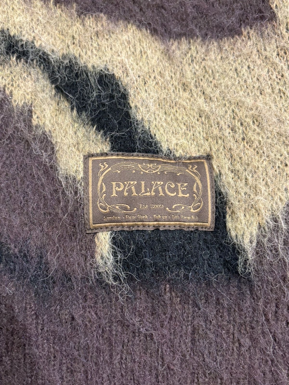 Palace Palace Hairy Camo Knit Sweater Size US S / EU 44-46 / 1 - 3 Thumbnail