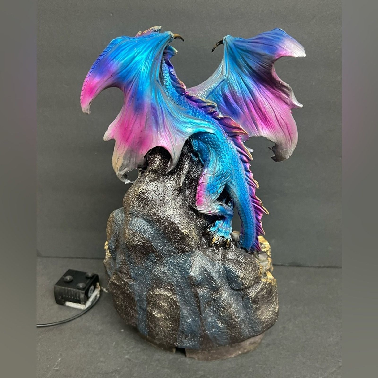 Other Dream Weaver Night Blue Purple Dragon Working Fountain EBROS Size ONE SIZE - 7 Thumbnail