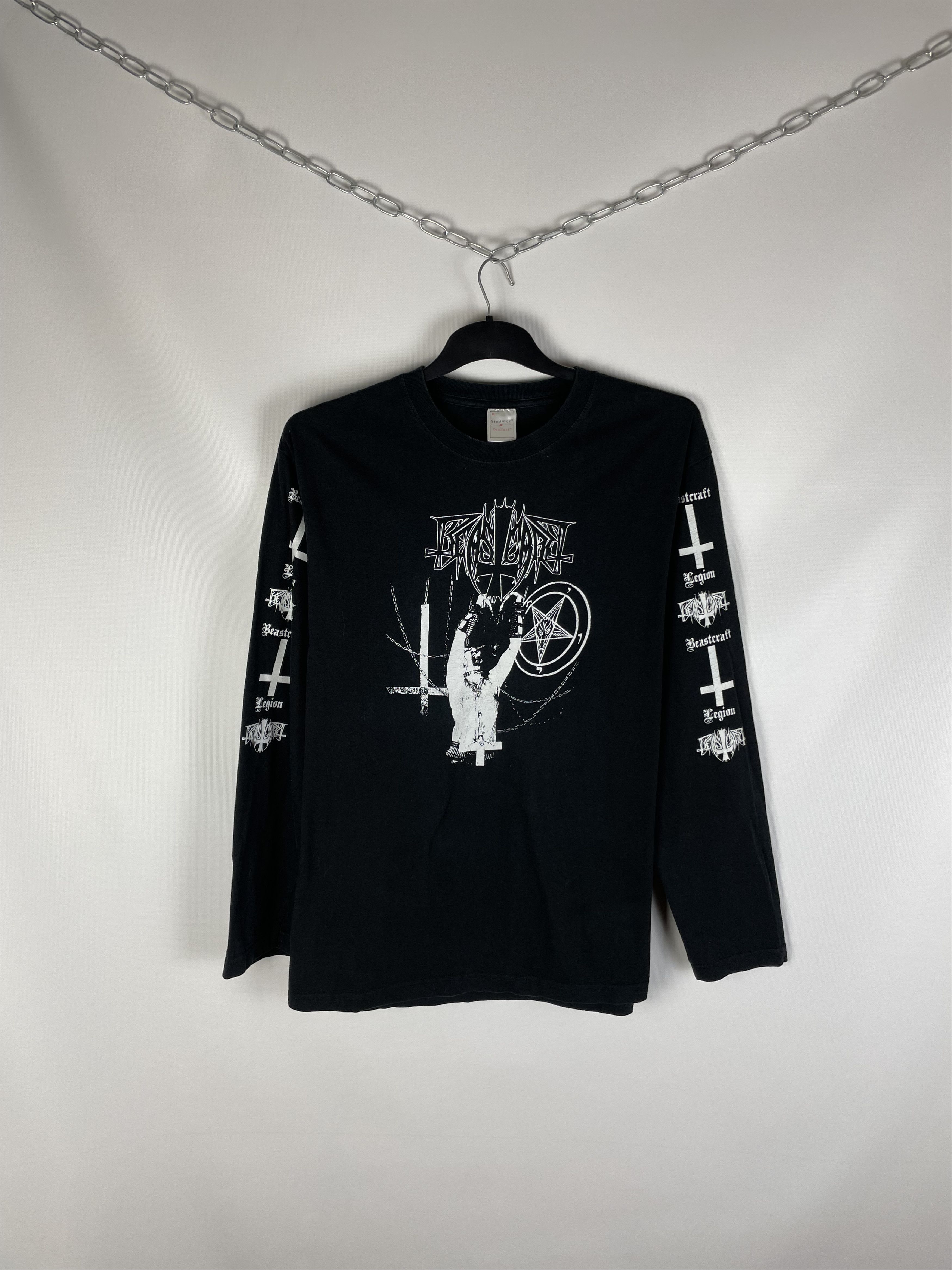 Band Tees Vintage Beastcraft Black Metal Y2k Long Sleeve Size US XL / EU 56 / 4 - 1 Thumbnail