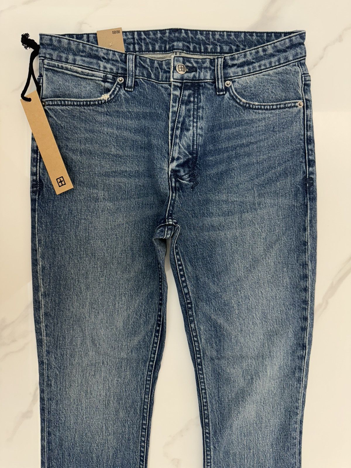 Ksubi Van Winkle Kult side zip skinny fit jeans Size US 32 / EU 48 - 3 Thumbnail