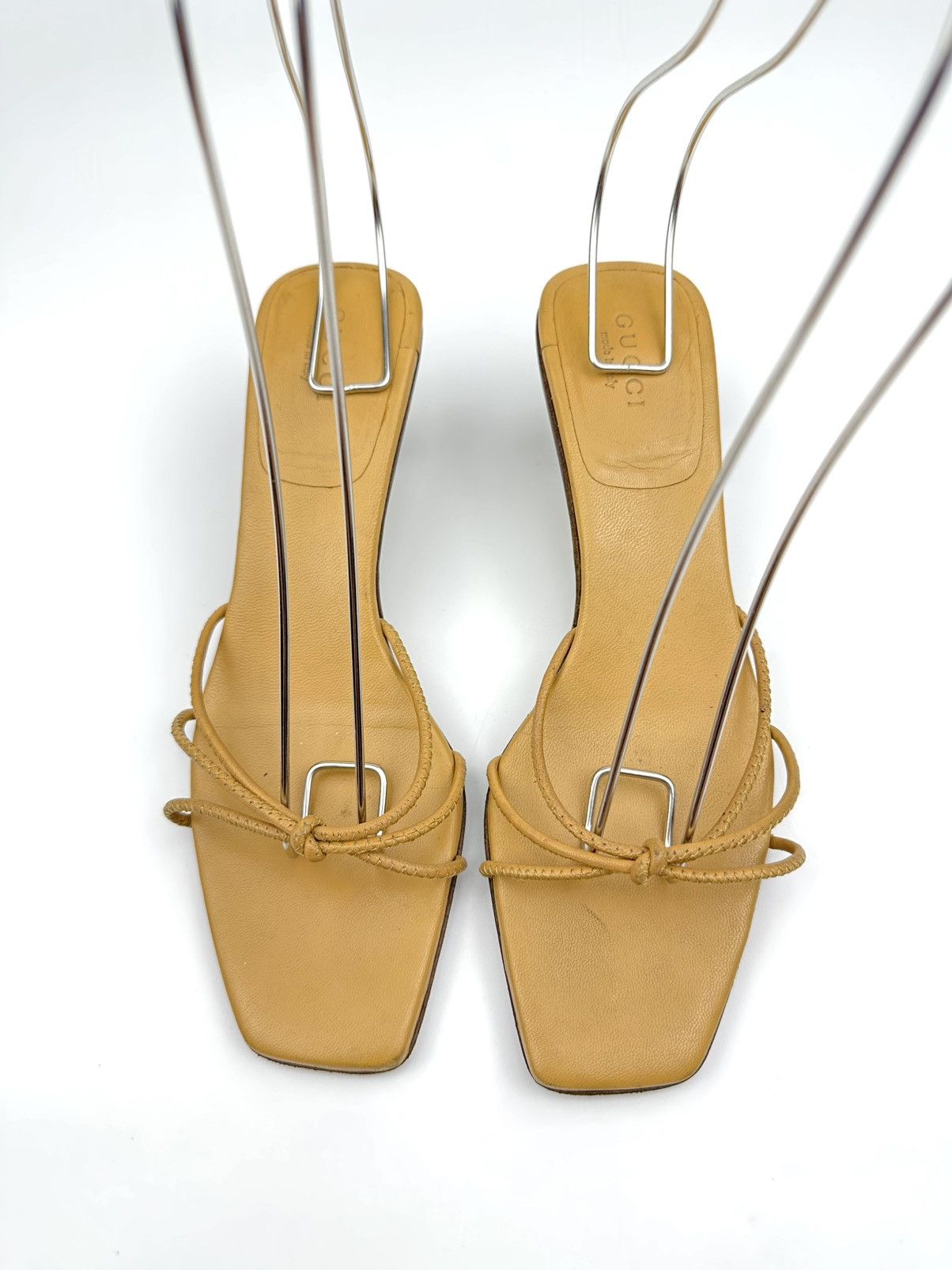 Gucci GUCCI by Tom Ford S/S 2002 Bamboo Kitten Sandals | Grailed