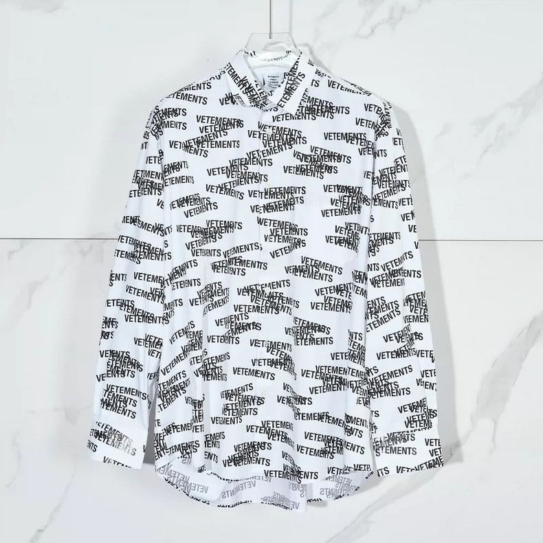 Vetements Vetements Gender-neutral All-over Print Casual Shirt Size US M / EU 48-50 / 2 - 1 Thumbnail