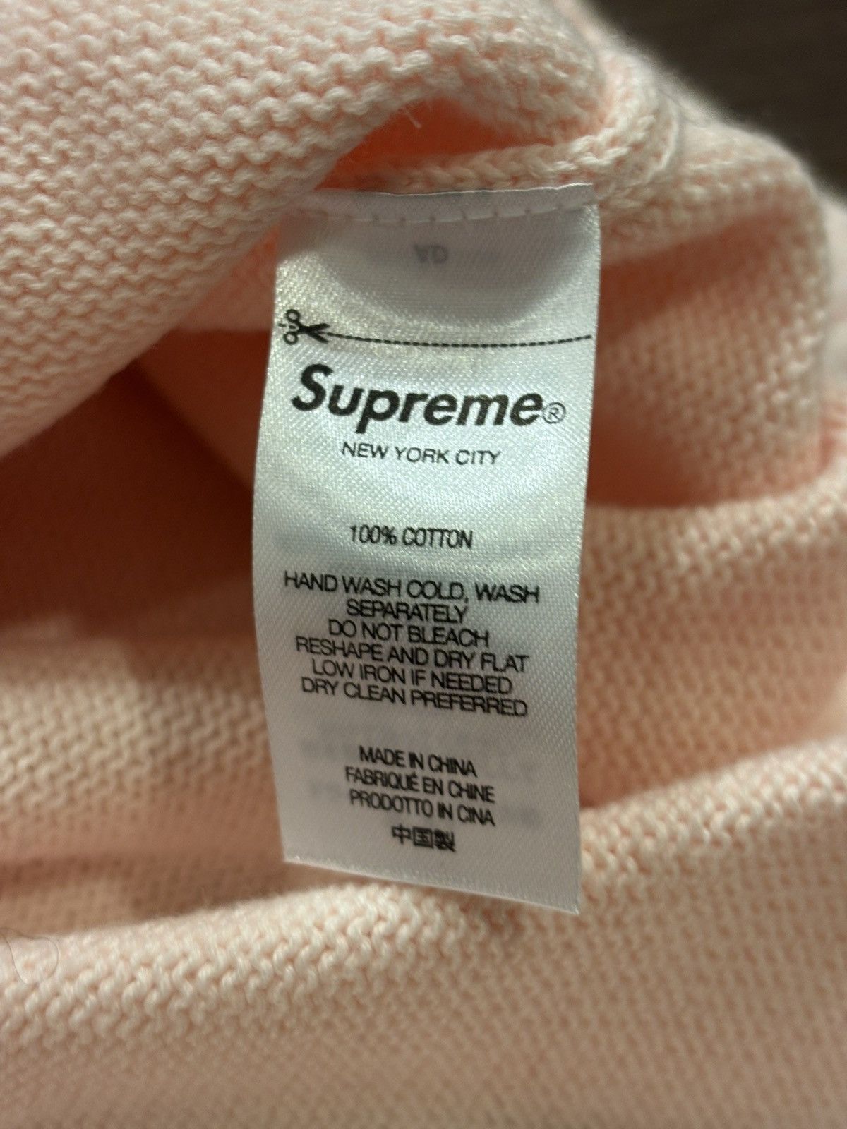 Supreme Supreme Tonal Panel Knit Sweater Size US XL / EU 56 / 4 - 5 Thumbnail