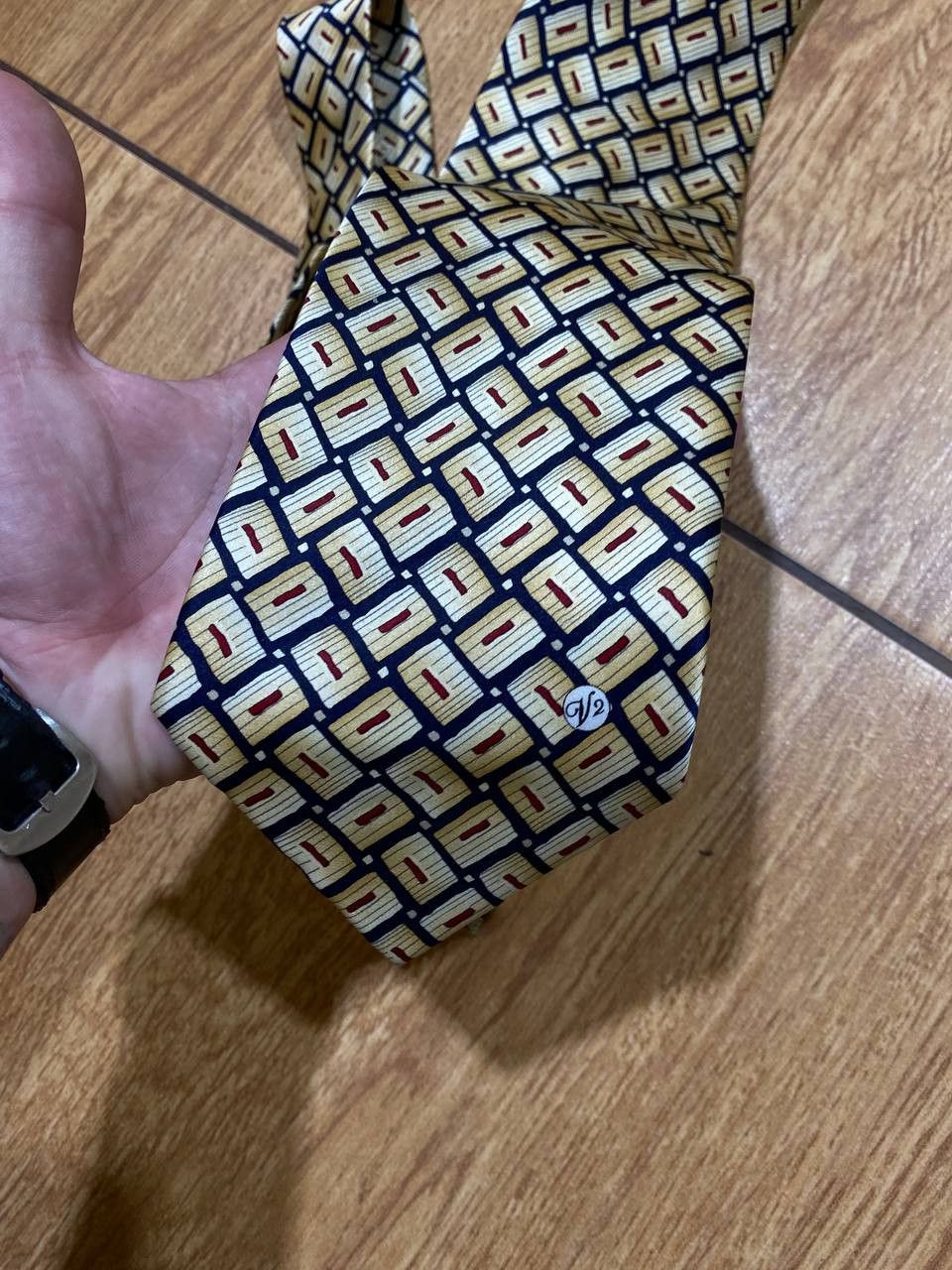 Versace Amazing Versace Abstract Silk Tie Size ONE SIZE - 11 Thumbnail