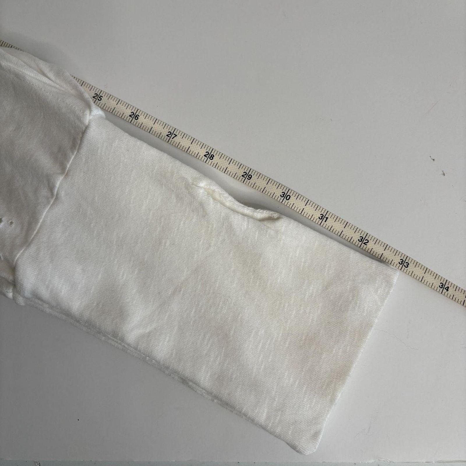 Other Oversized White LS T Shirt M Size US M / EU 48-50 / 2 - 8 Thumbnail