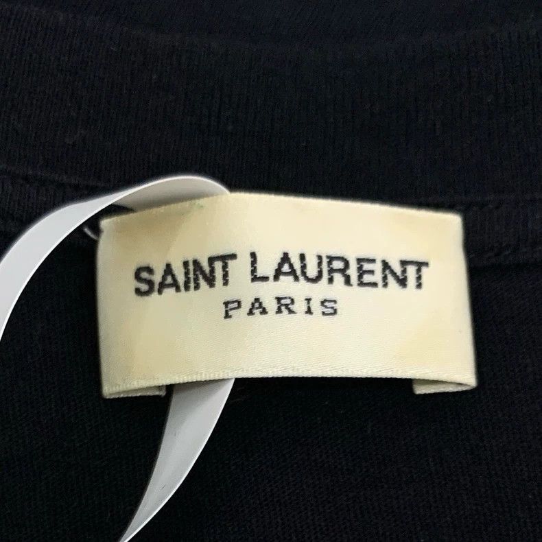 Saint Laurent Paris Saint Laurent size os Eiffel Tower printed crewneck black Size US M / EU 48-50 / 2 - 6 Thumbnail