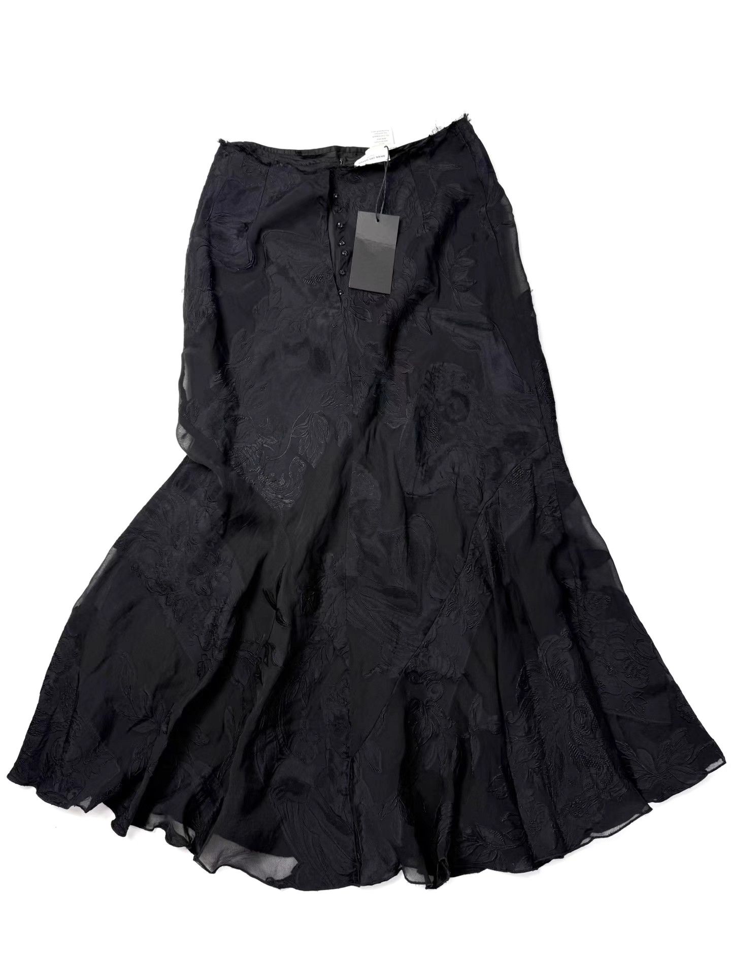 Dries Van Noten Dries Van Noten 3D Jacquard Fishtail Skirt K20 Size 25" / US 0 / IT 36 - 6 Thumbnail
