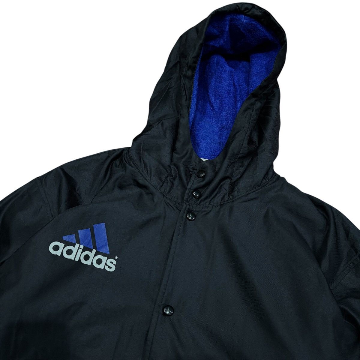 Adidas WINTER‼️ Vintage Adidas Sherpa Linned Jacket Size US L / EU 52-54 / 3 - 2 Thumbnail