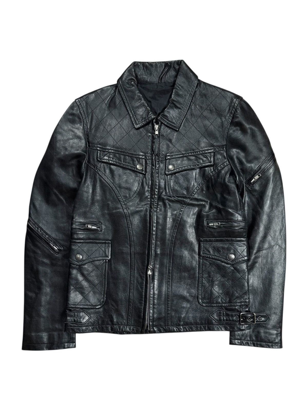 Ekam × Japanese Brand Ekam leather jacket | Grailed