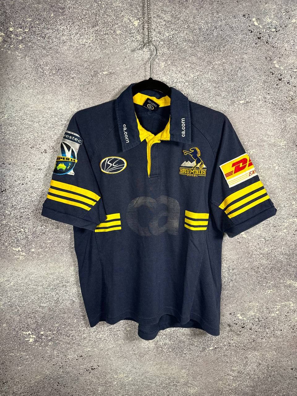 Other Rare Vintage Brumbies Rugby ISC Jersey Blokcore Small Size US S / EU 44-46 / 1 - 1 Thumbnail