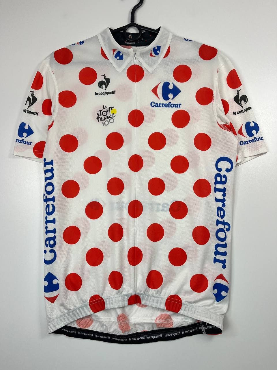 Other Le Coq Sportif Tour De France Polka Dot Jersey Cycling L Size US L / EU 52-54 / 3 - 1 Thumbnail