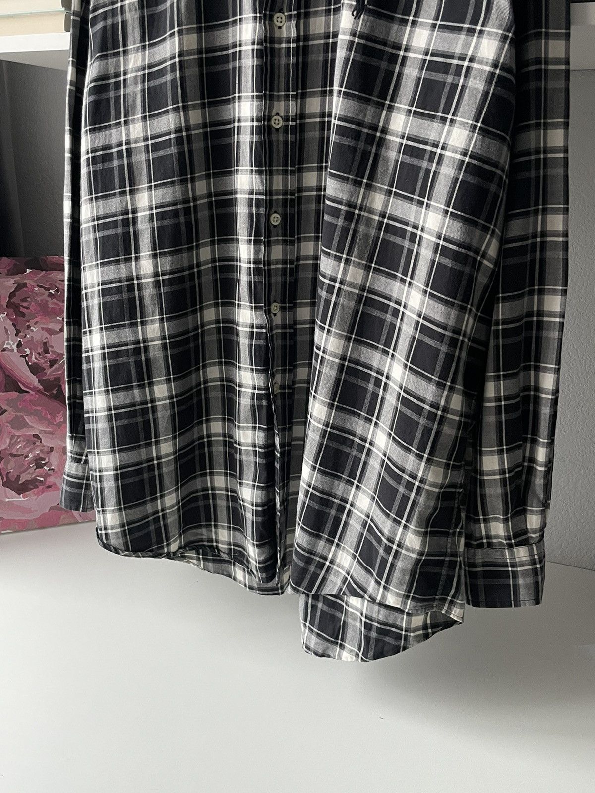 Polo Ralph Lauren × Ralph Lauren × Vintage Polo Ralph Lauren 80’s Flannel Shirt Button Up Y2K VERY RARE Size US XL / EU 56 / 4 - 7 Thumbnail
