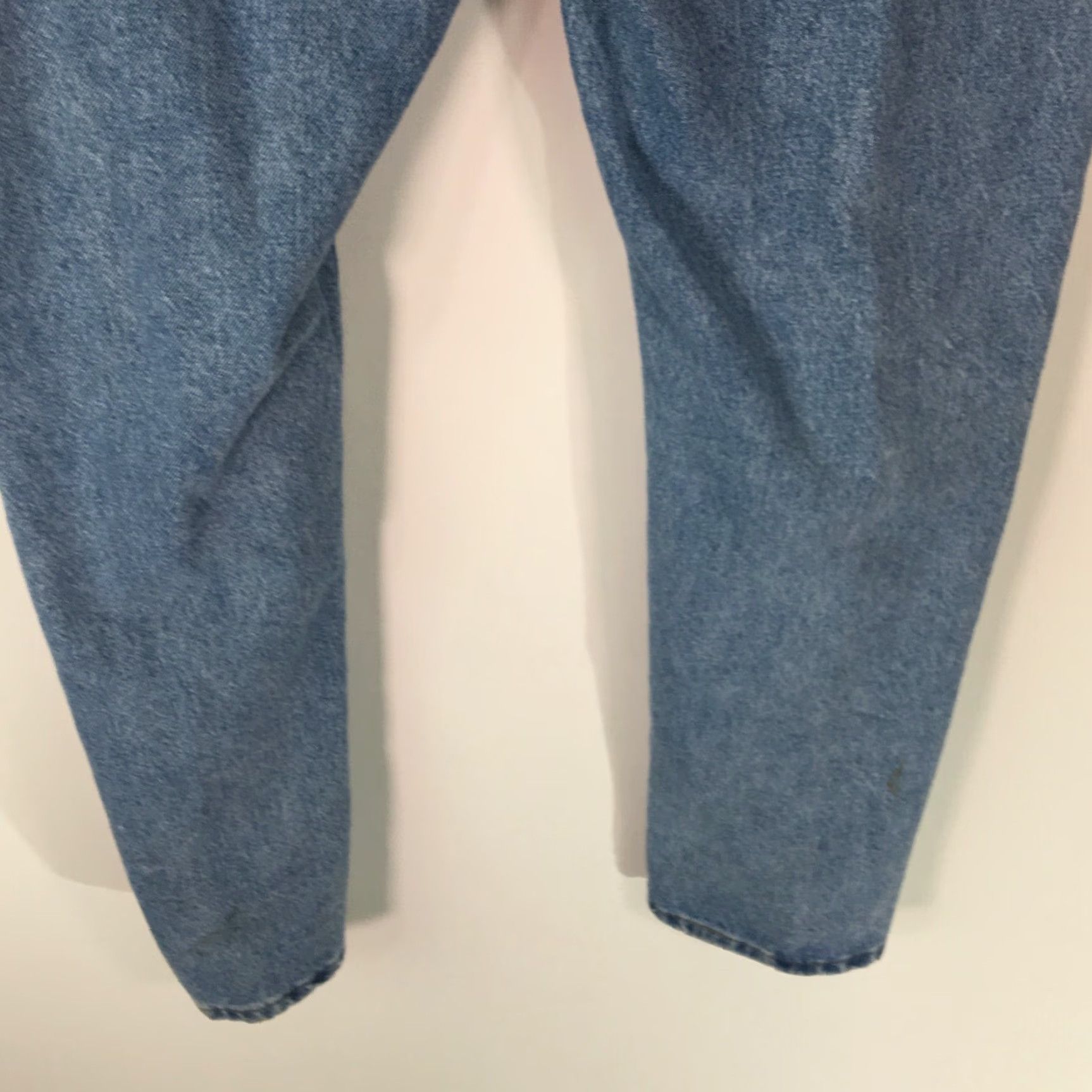 Wrangler Wrangler Mens Stretch Straight Leg Regular Fit Blue Denim Jeans 40X30 Size US 40 / EU 56 - 5 Thumbnail