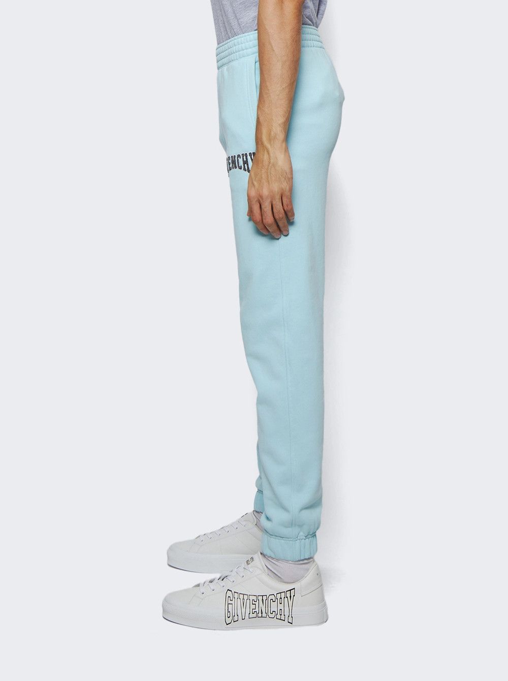 Givenchy o1mle0226 Slim Fit jogger & Sweatpants in Acqua Marine Blue Size US 30 / EU 46 - 4 Thumbnail