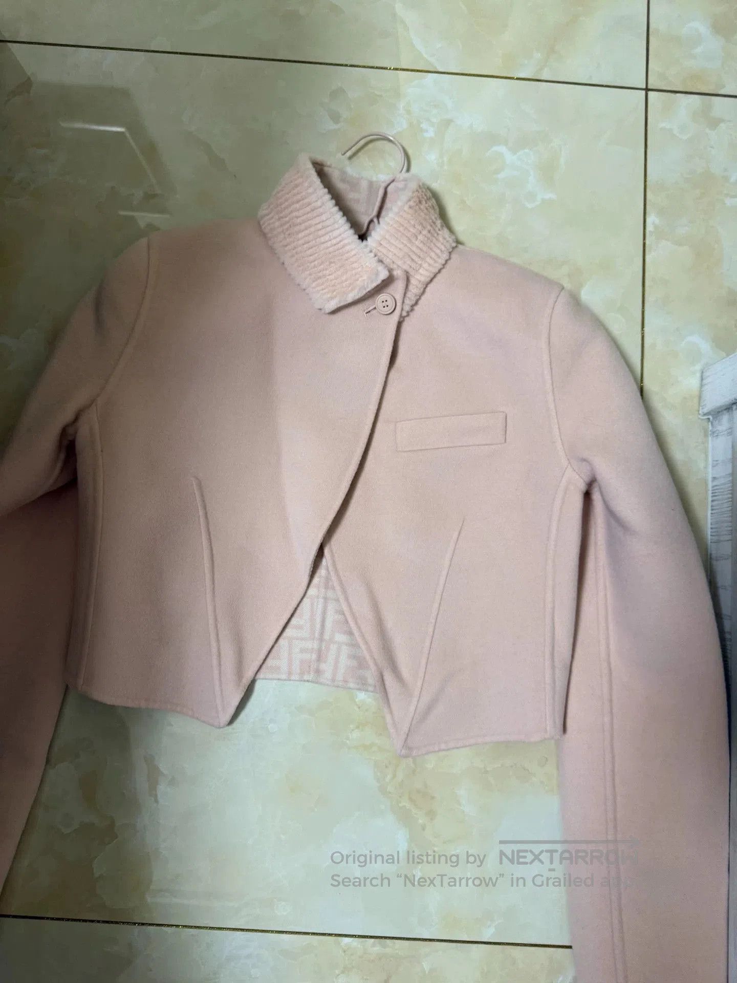 Fendi fendi pink long sleeve jacket for women. Size US M / EU 48-50 / 2 - 1 Thumbnail