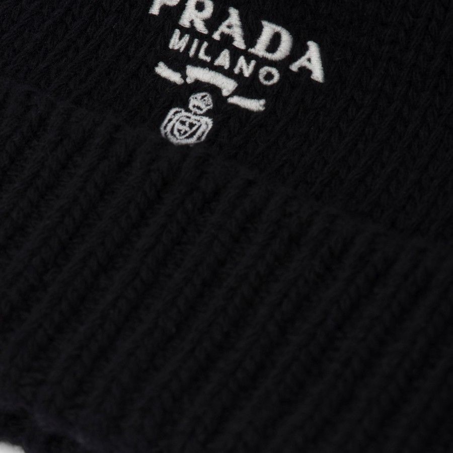 Prada o1d2blof01223 Hats in Black / S Size ONE SIZE - 2 Thumbnail