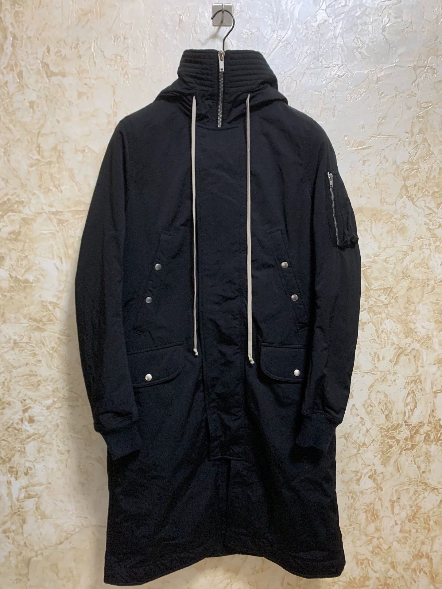 Rick Owens Rick owens Bomber cotton-padded jacket hooded jacket Size US M / EU 48-50 / 2 - 1 Thumbnail