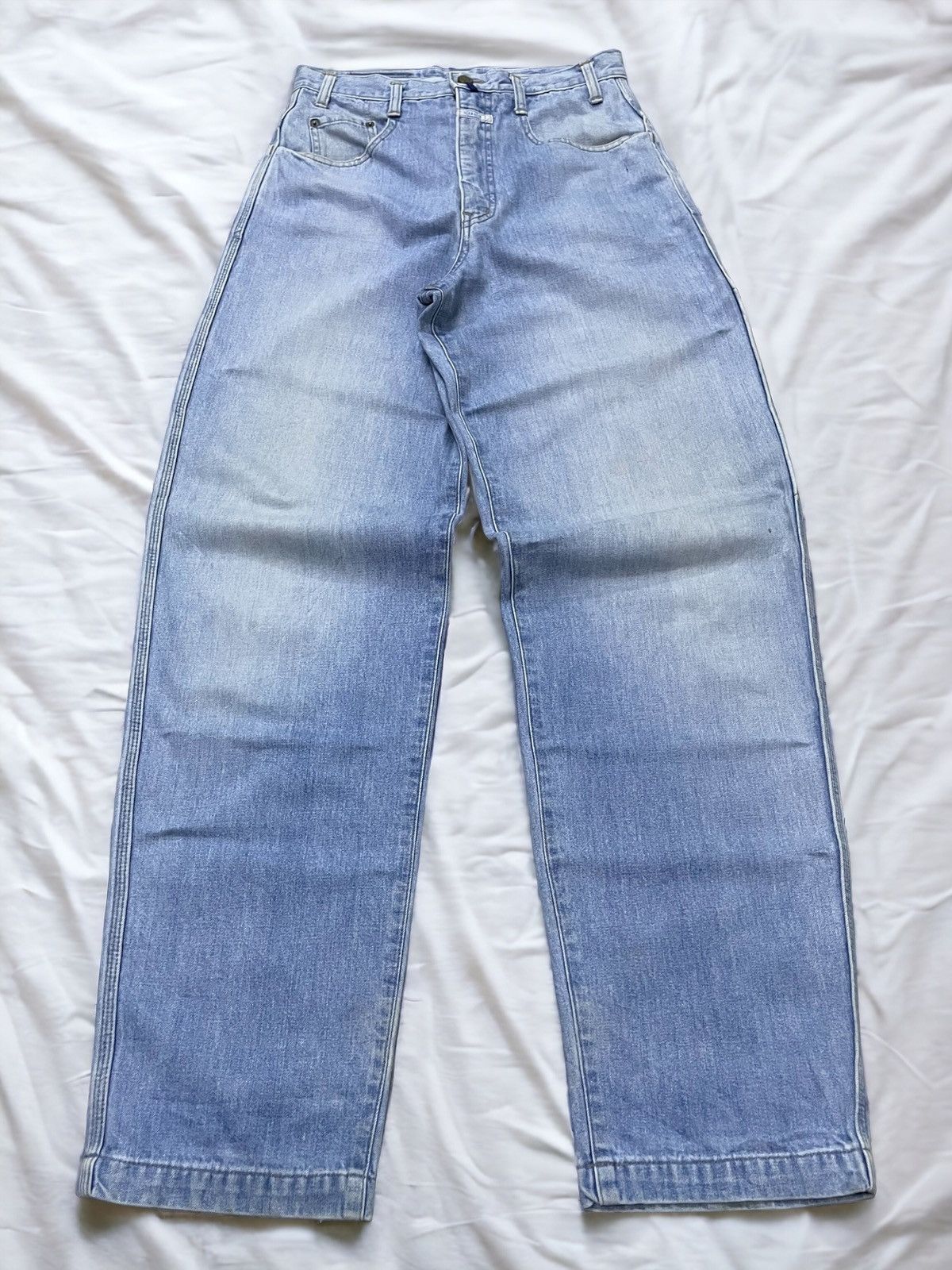 JNCO × Marithe + Francois Girbaud Marithe Francois Girbaud Carpenter Stone Wash Baggy Jeans Size US 30 / EU 46 - 1 Thumbnail