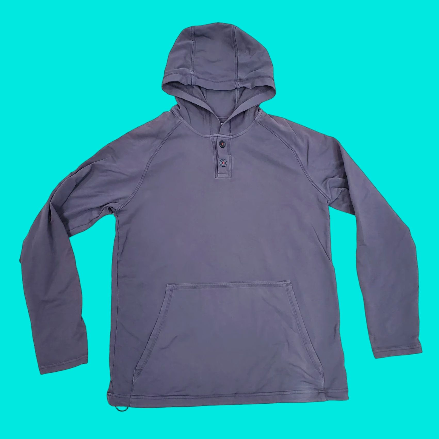 Rhone Rhone Hoodie Mens Small Gray Sweatshirt Pullover Knit Solid Pocket Logo Modern Outdoor Size US S / EU 44-46 / 1 - 1 Thumbnail