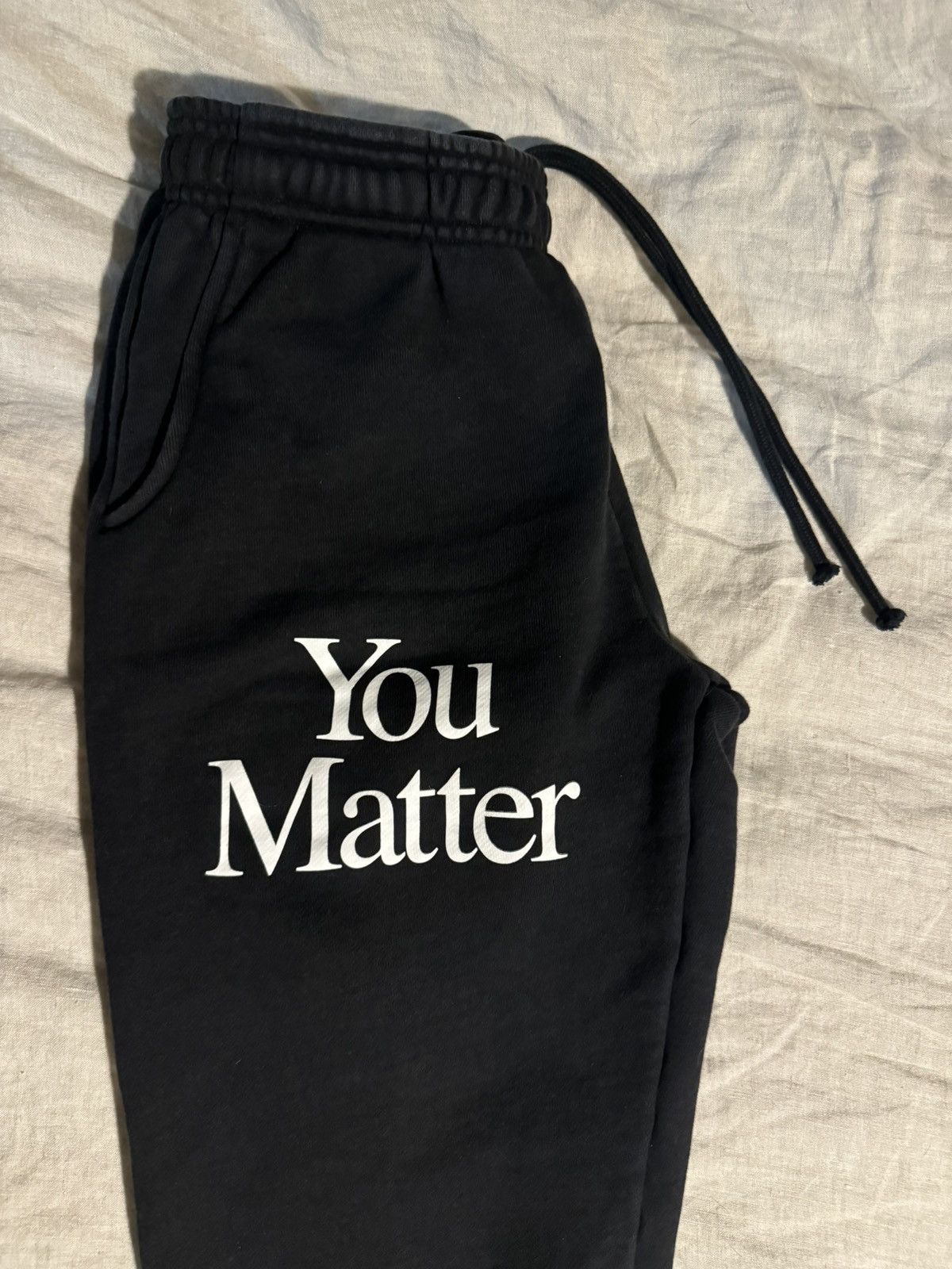 Death Grips × Praying Praying Don't Give Up Sweats Washed Black XL Size 36" / US 14 / IT 50 - 11 Thumbnail