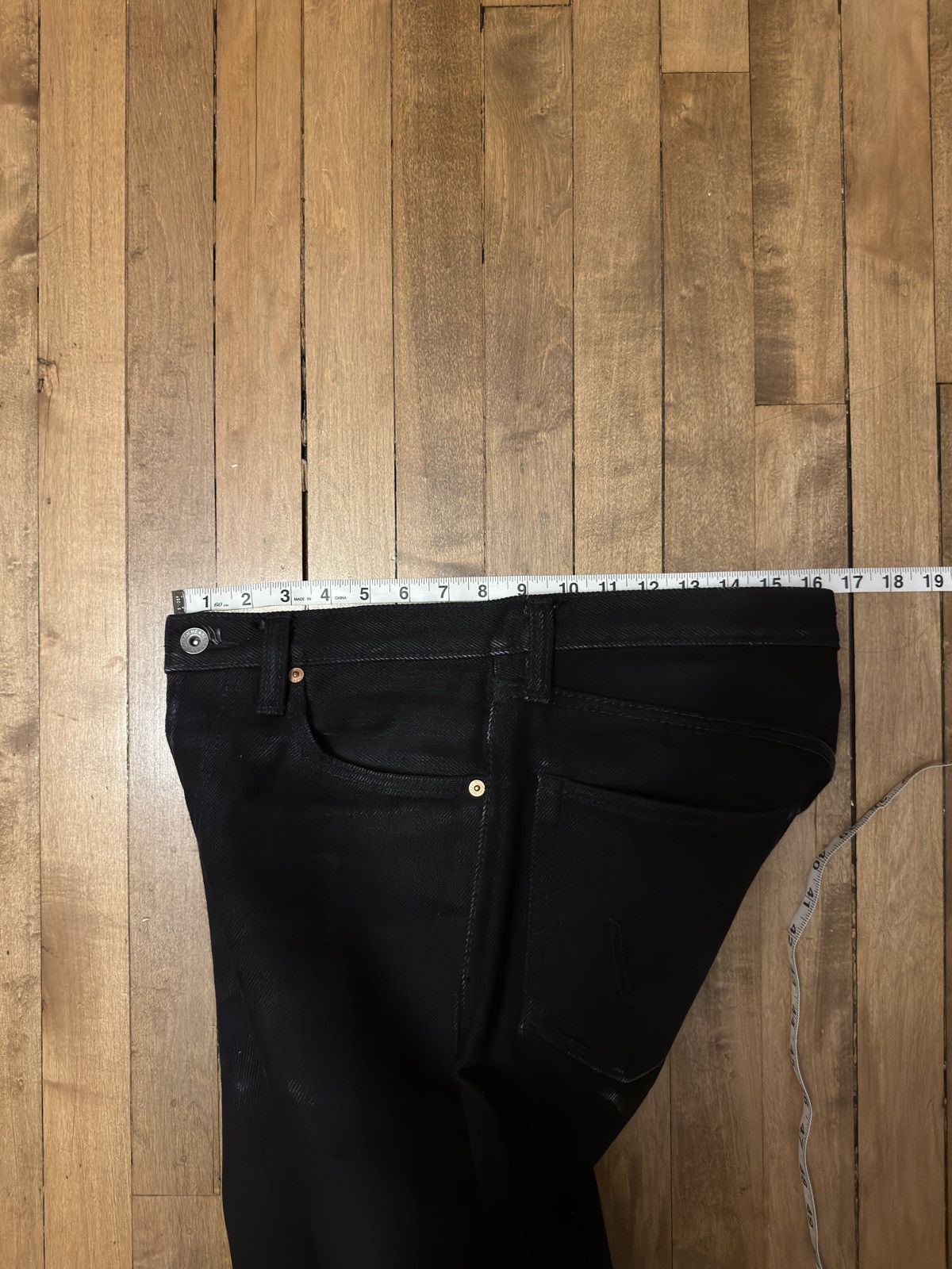Iron Heart IH-555-03 21oz Selvedge Denim Super Slim Jeans Size US 30 / EU 46 - 9 Thumbnail