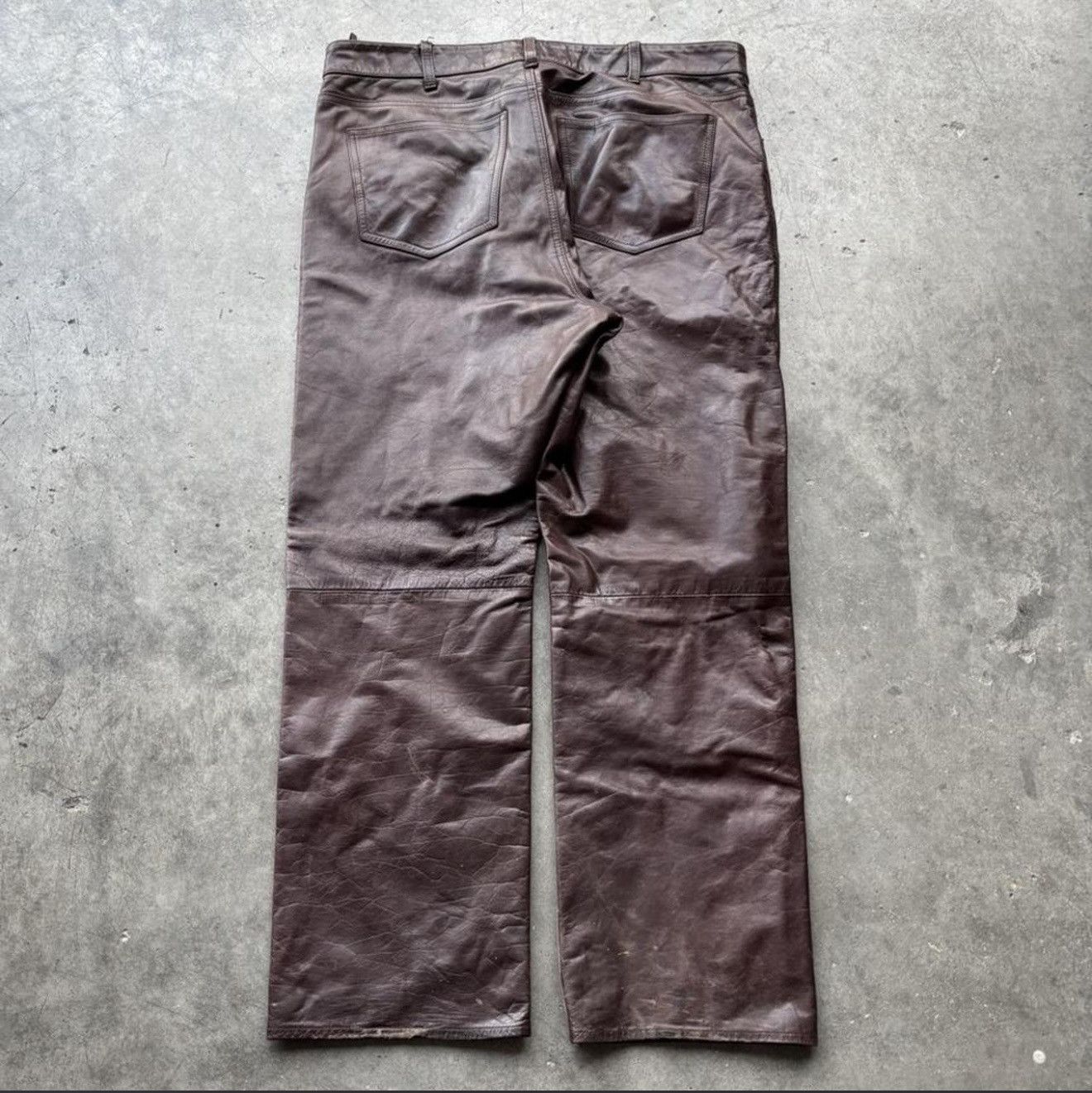 Gap × Yeezy Gap vintage leather pants Size US 38 / EU 54 - 1 Thumbnail