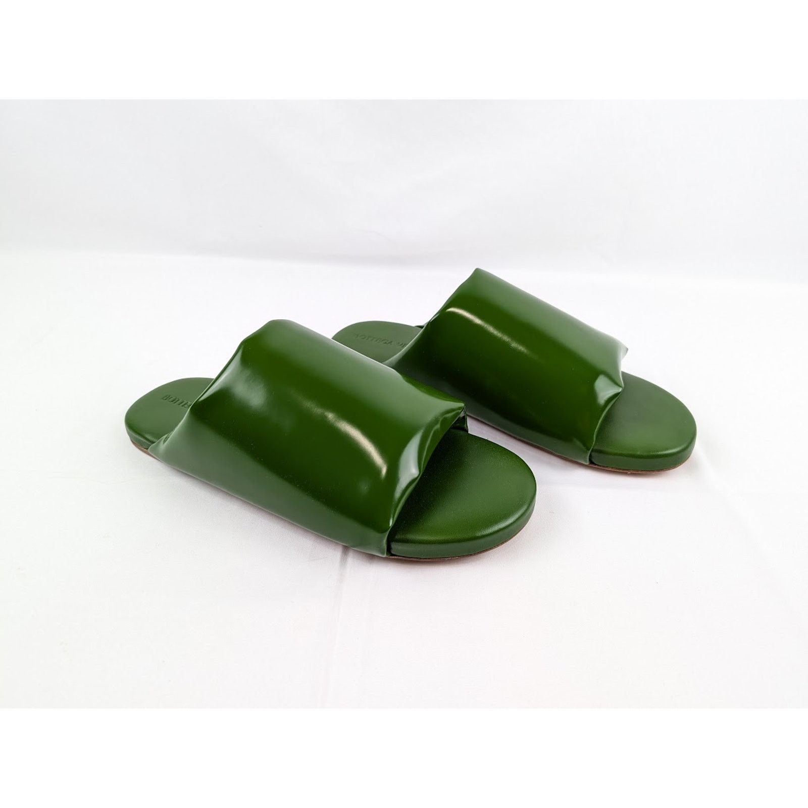 Bottega Veneta o1rshd1 Sandal Leather Latex in Jalapeno Size US 12 / EU 45 - 12 Thumbnail