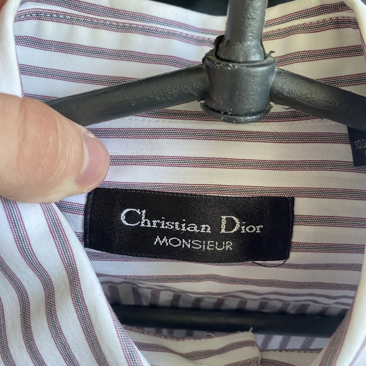Christian Dior Monsieur Luxury Cristian Dior Monsieur Basic Designer button up shirt Size US M / EU 48-50 / 2 - 4 Thumbnail