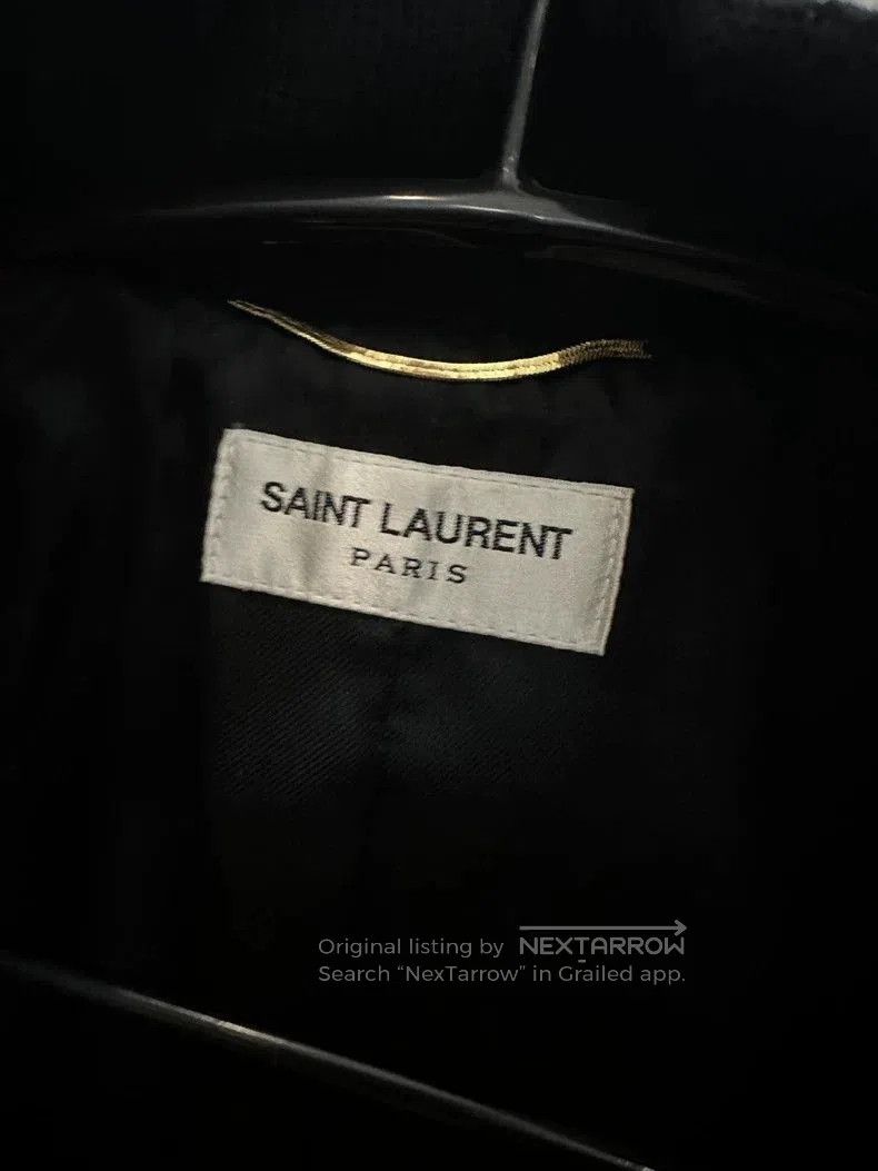 Yves Saint Laurent YSL Striped Bomber Jacket. Size S / US 4 / IT 40 - 4 Thumbnail