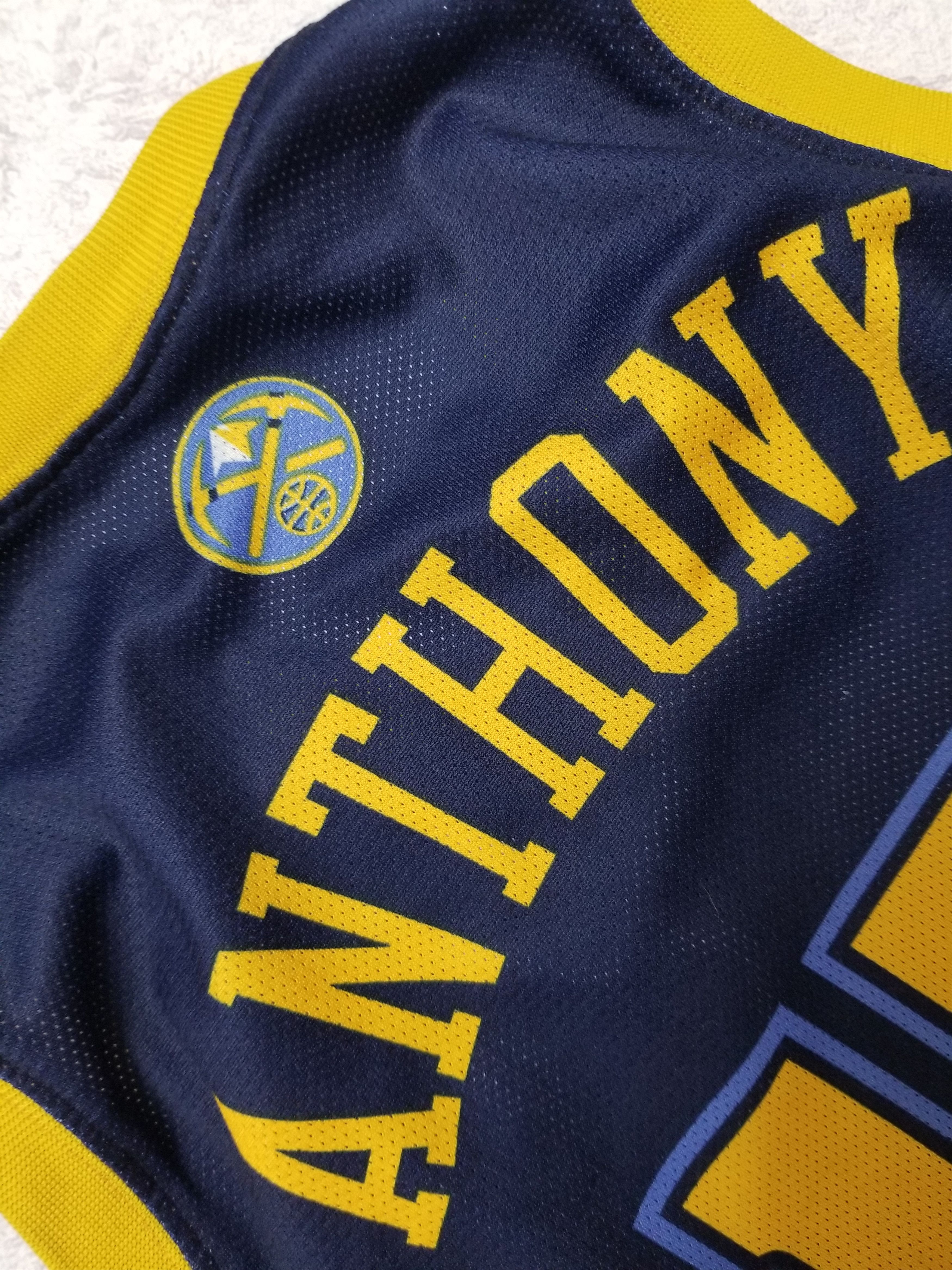 Champion Vintage Champion Denver Nuggets Anthony #15 Blue NBA Jersey Size US S / EU 44-46 / 1 - 6 Thumbnail