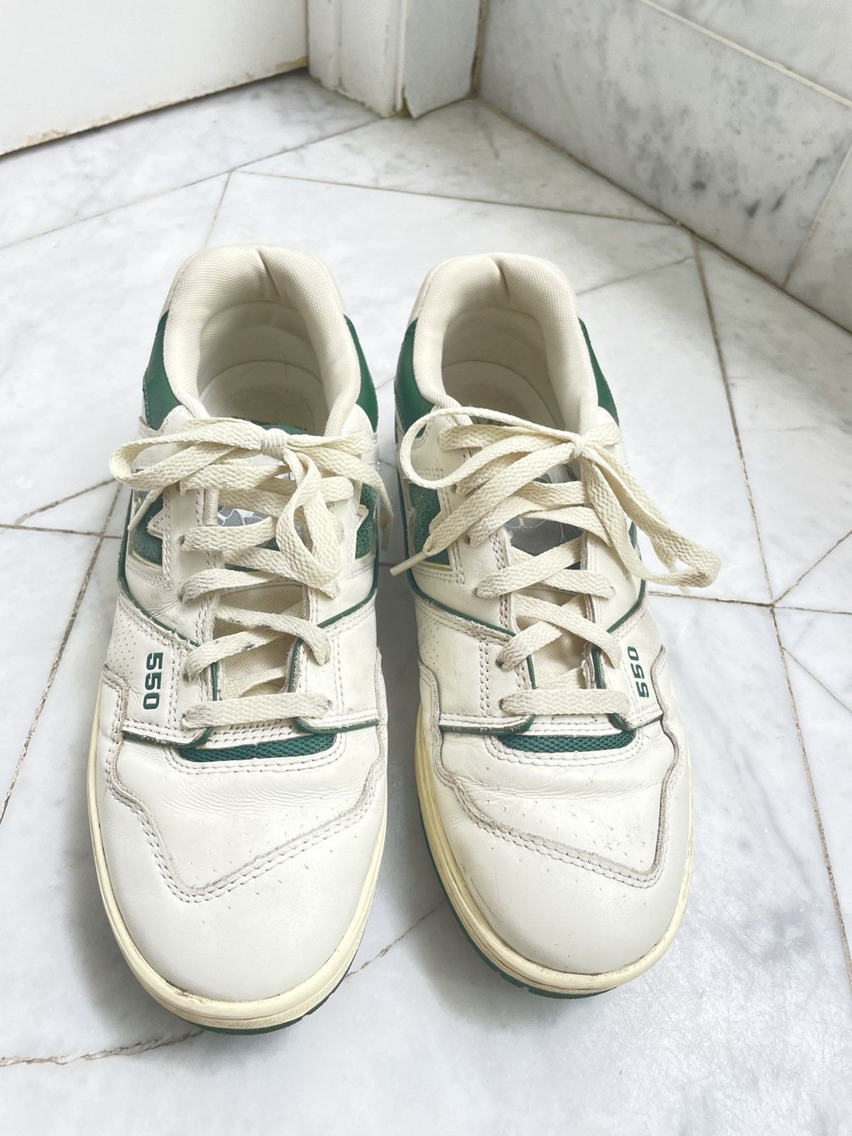 Aime Leon Dore × New Balance New Balance 550 Aime Leon Dore Green Size US 9 / EU 42 - 2 Thumbnail
