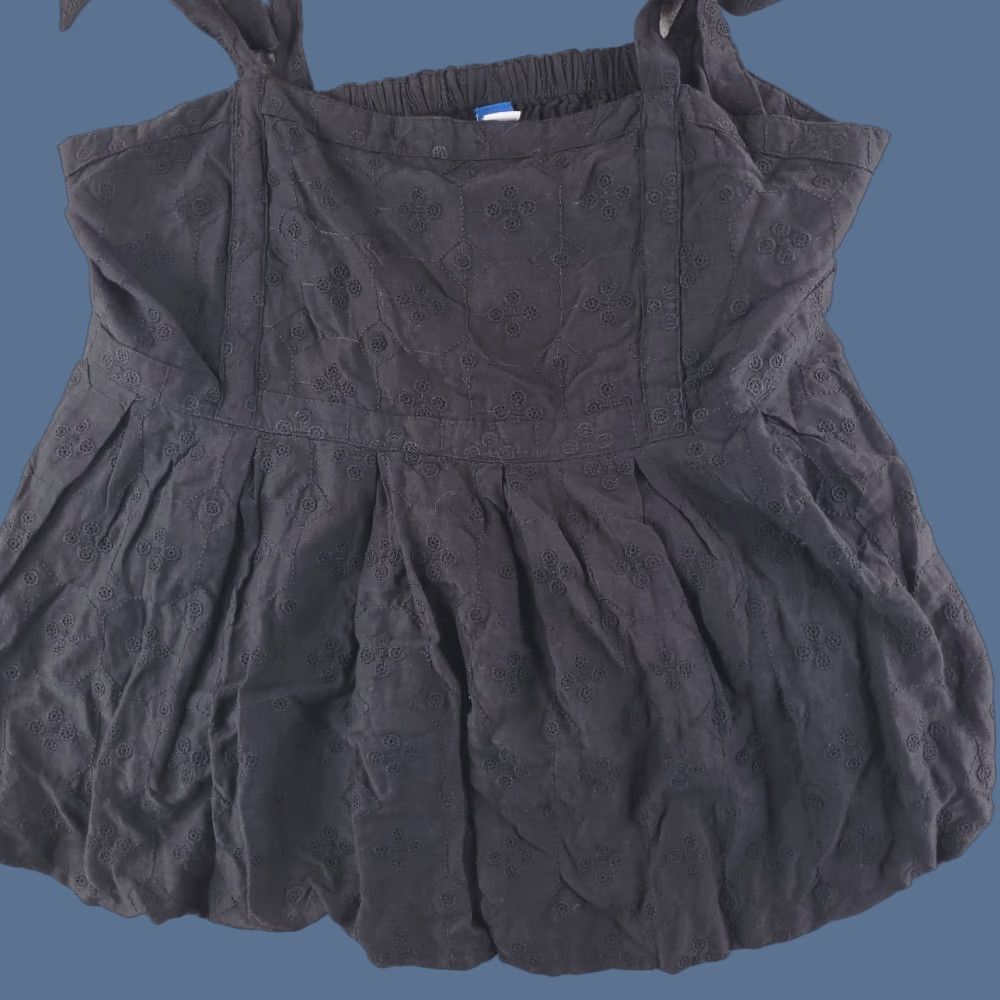 Old Navy NEW Old Navy Shirt Womens Large Black Square Neck Size L / US 10 / IT 46 - 1 Thumbnail