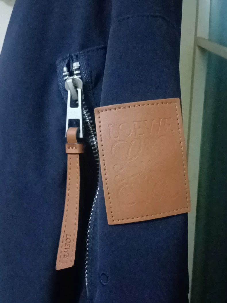 Loewe loewe Blue hooded jacket 2505-Nextarrow Size US L / EU 52-54 / 3 - 2 Thumbnail