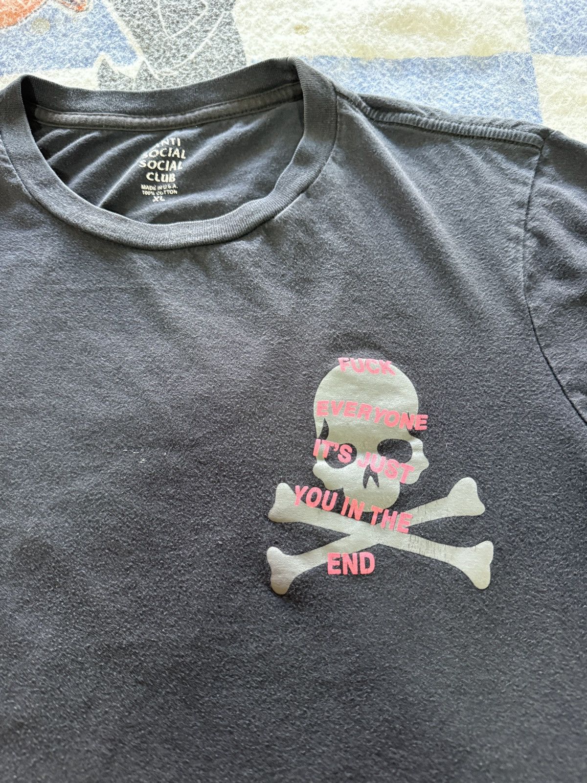 Anti Social Social Club Anti social social club tee Size US L / EU 52-54 / 3 - 5 Thumbnail