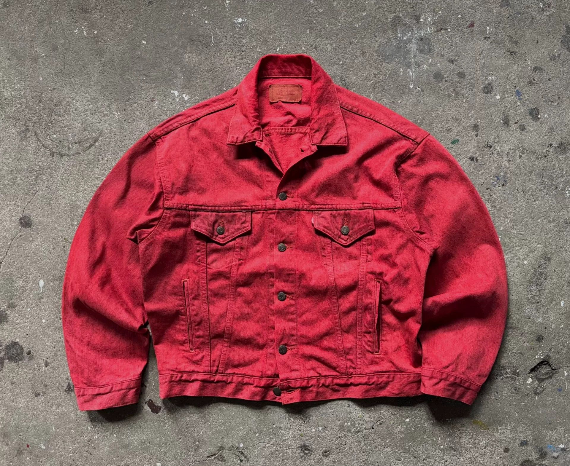 Vintage Vintage 1987 Levi's Denim Jacket Size US M / EU 48-50 / 2 - 1 Thumbnail