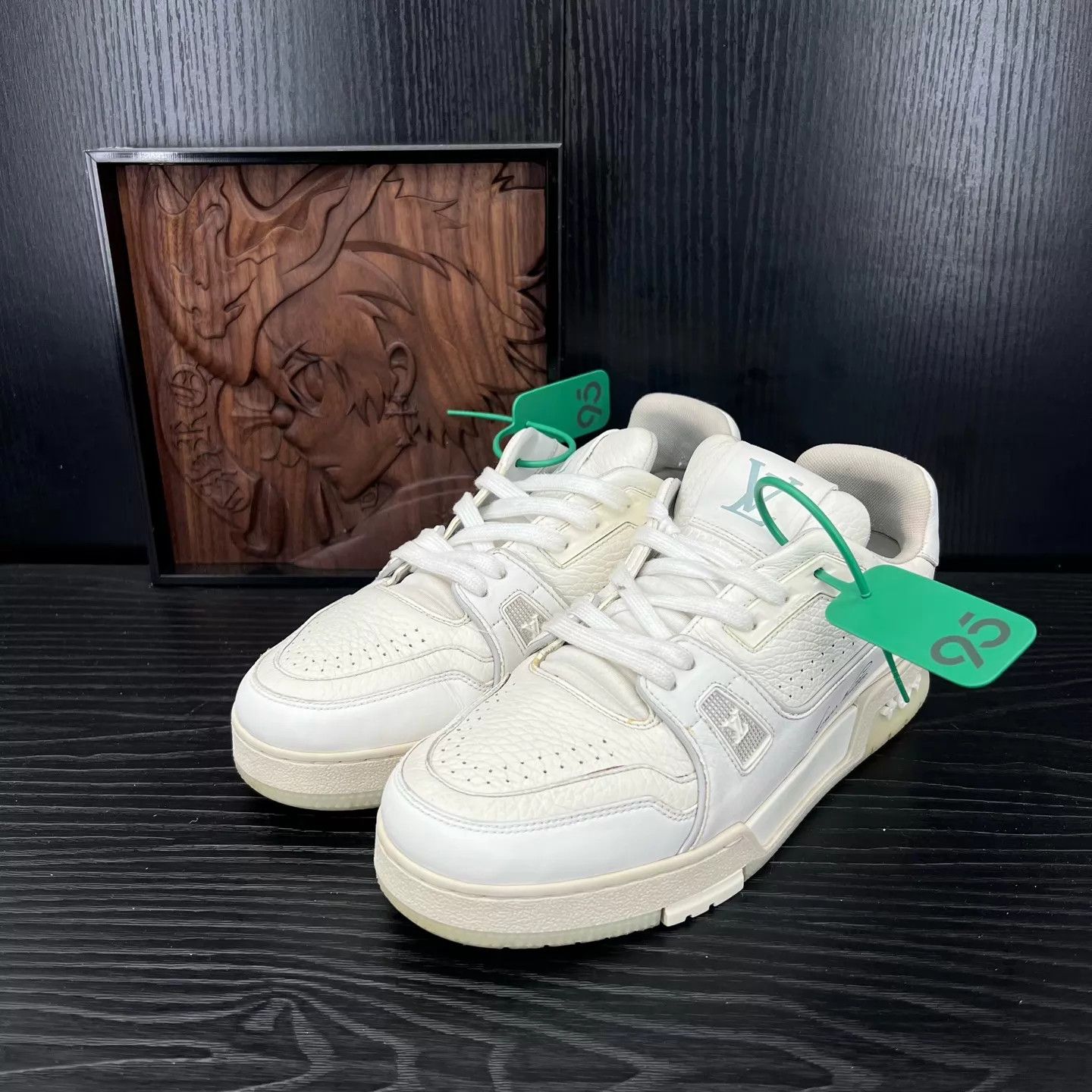 Louis Vuitton LV Trainer White Cement 38 New Size US 7.5 / IT 37.5 - 1 Thumbnail