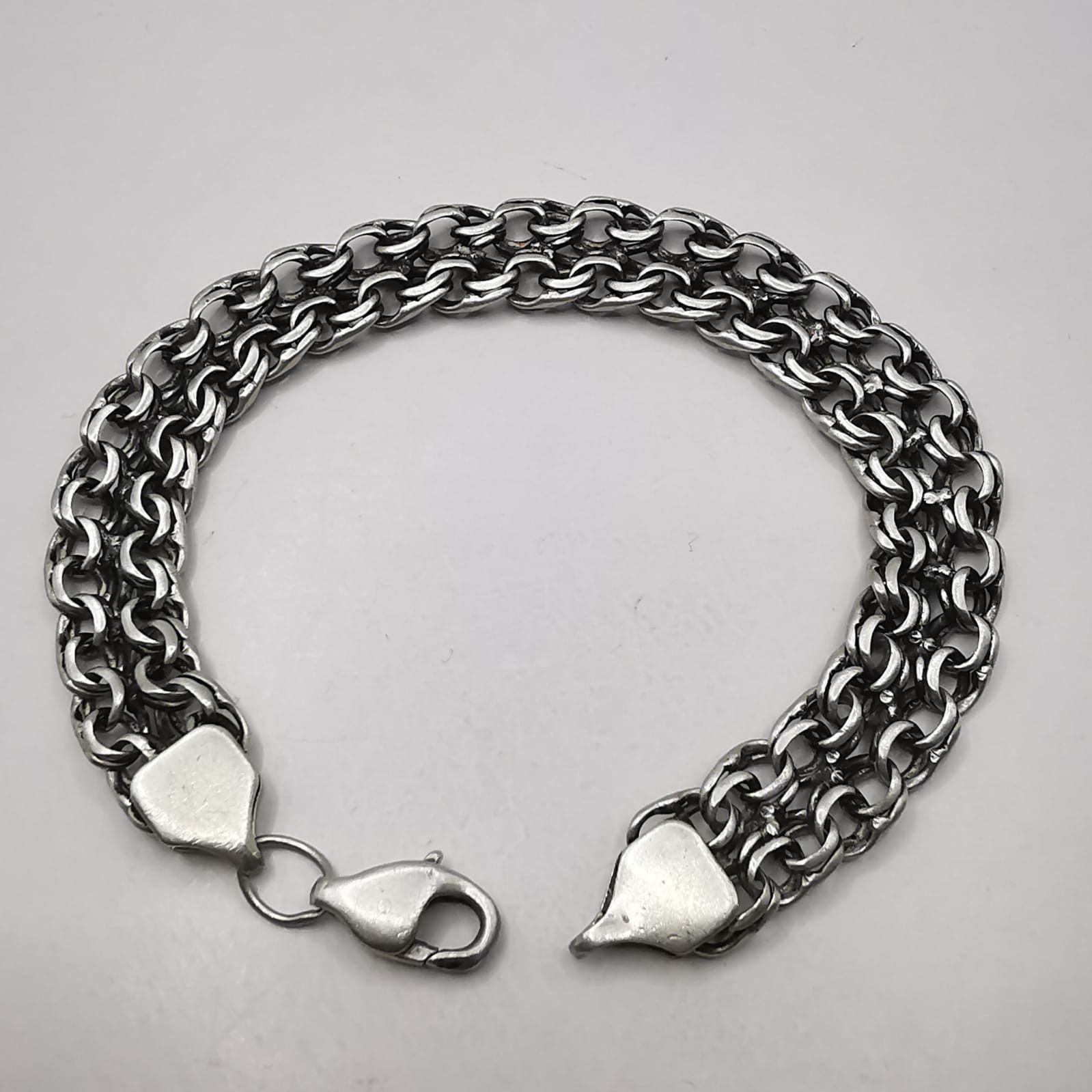 Vintage Bracelet Jewelry,925 Sterling Silver 28,54G, Men's