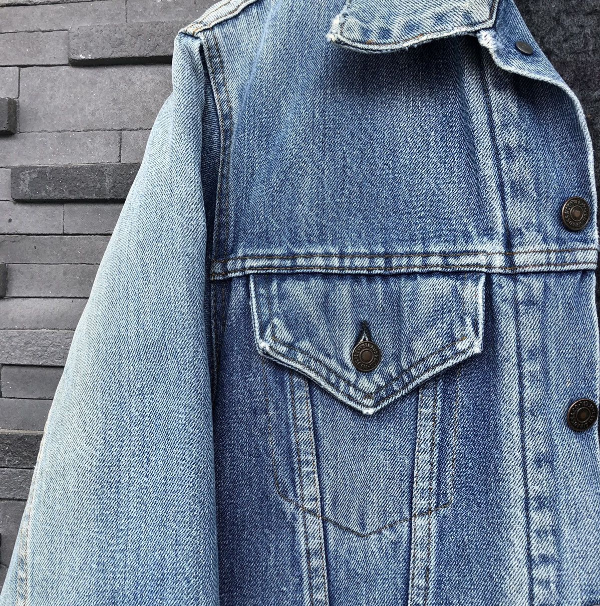 Levi's Vintage Clothing Vintage 70s Levis Blanket Thrashed Faded Trucker Jacket Size US M / EU 48-50 / 2 - 5 Thumbnail