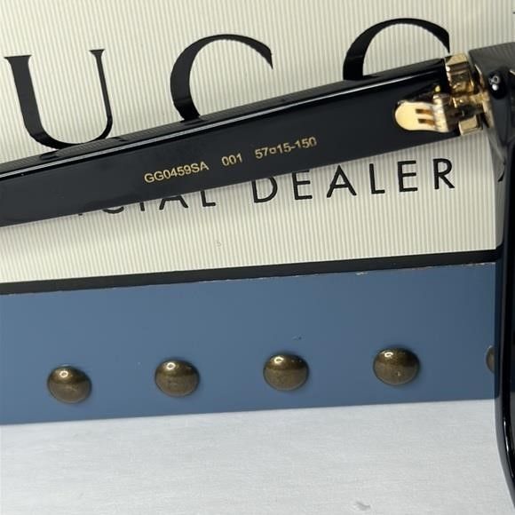 Gucci GUCCI Grey Gradient Butterfly Ladies Sunglasses GG0459S 001 Size ONE SIZE - 7 Thumbnail