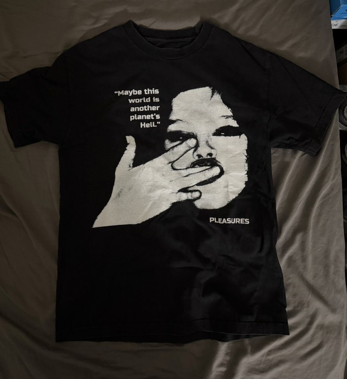 Pleasures Pleasures "Maybe This World Is Another Planet's Hell" Tee Size US M / EU 48-50 / 2 - 1 Thumbnail