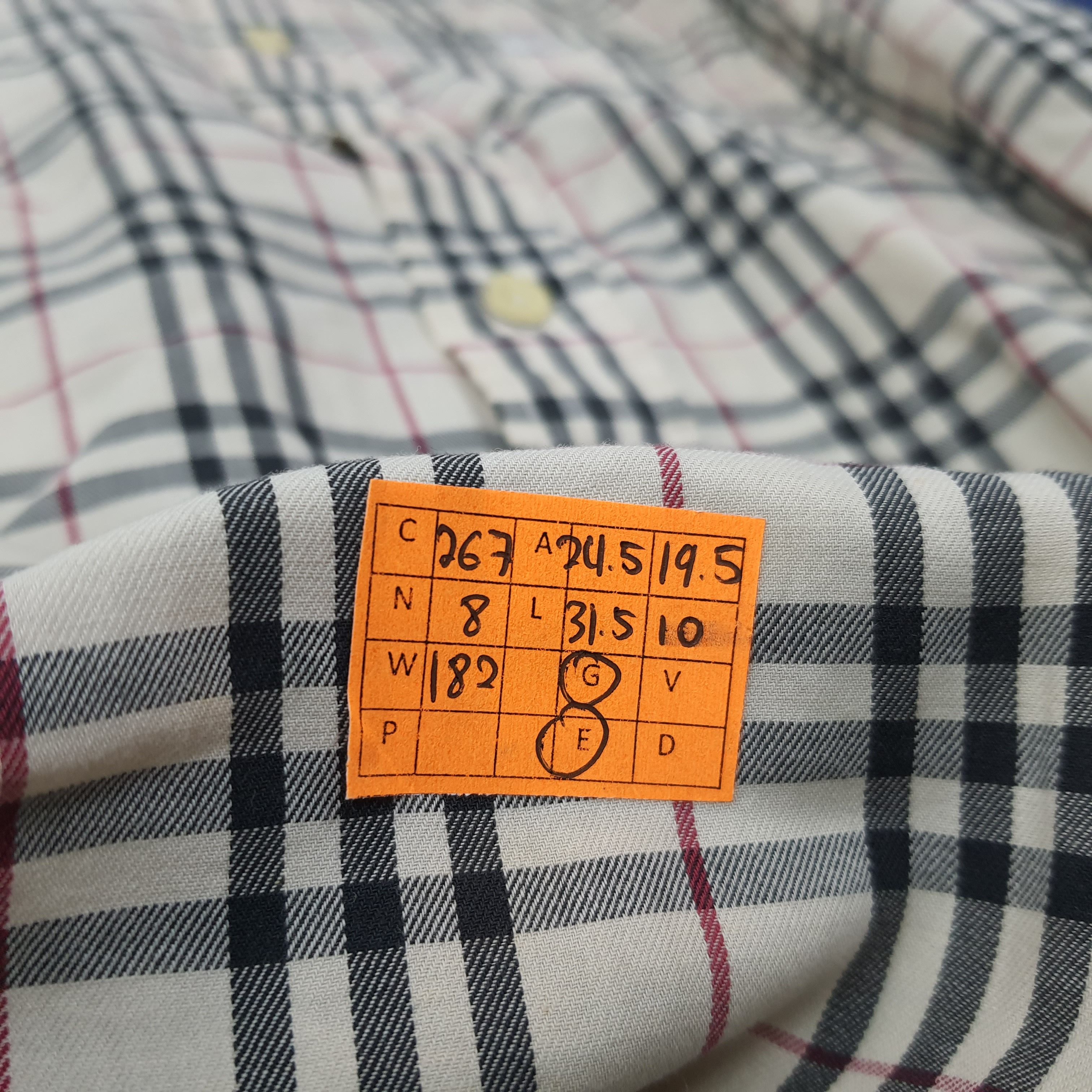 Burberry Vintage Burberry London Nova Check Button Up Shirt C267N8 Size US L / EU 52-54 / 3 - 7 Thumbnail