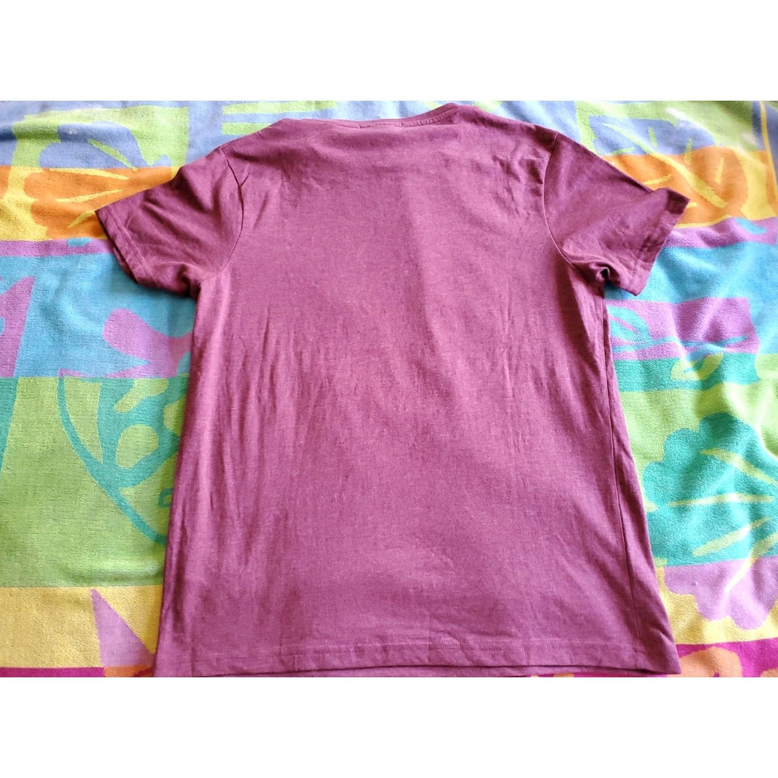 Paradise Richfield Surf T-Shirt Unisex Adults Slim L Wine Short Sleeve Cotton Blend Riding The WAVES Surfing Paradise SZ L Size US L / EU 52-54 / 3 - 3 Thumbnail
