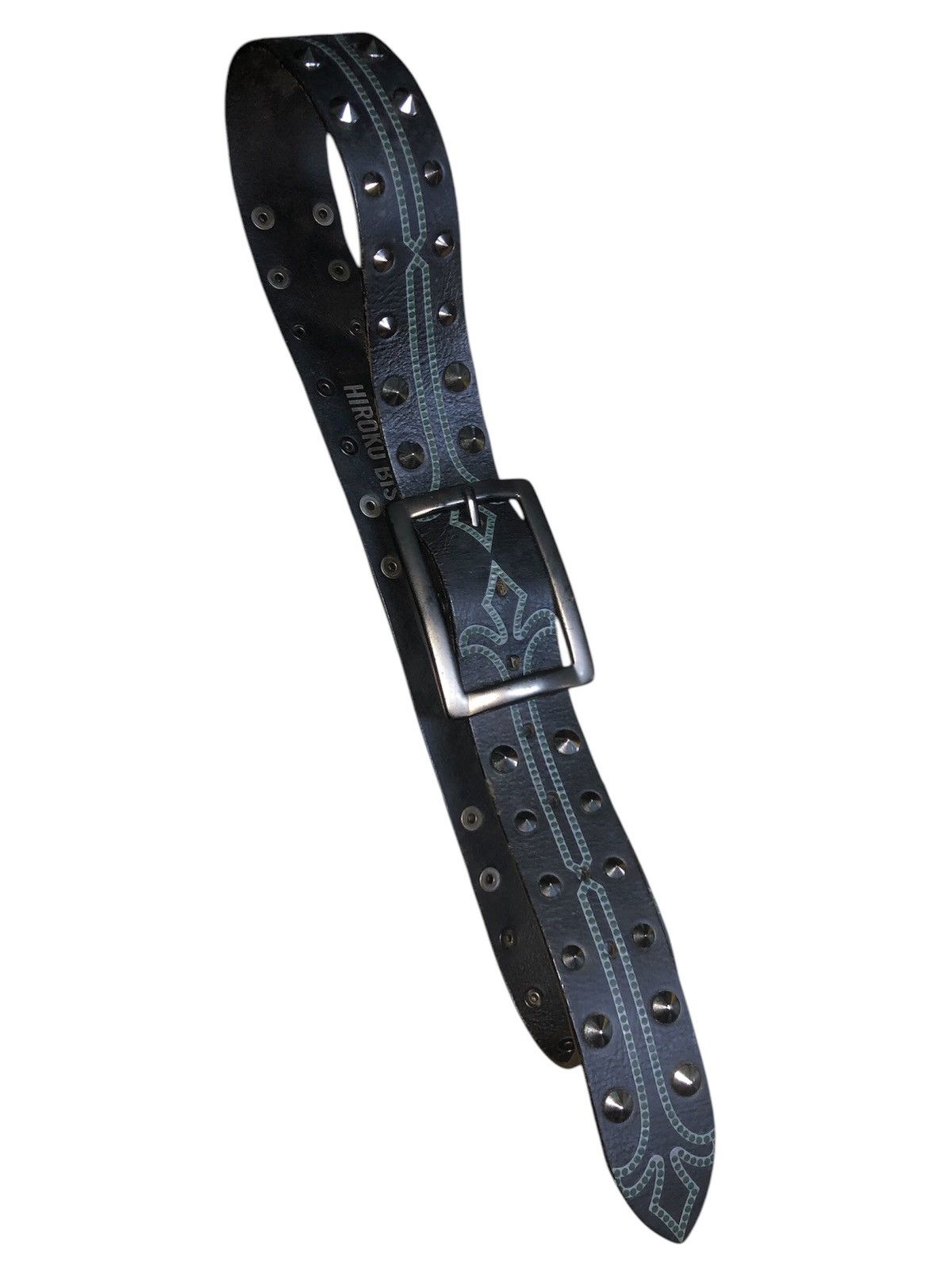 Designer × Japanese Brand × Vintage Leather Belt Hiroko Bis Japanese Brand Size 32 - 12 Thumbnail