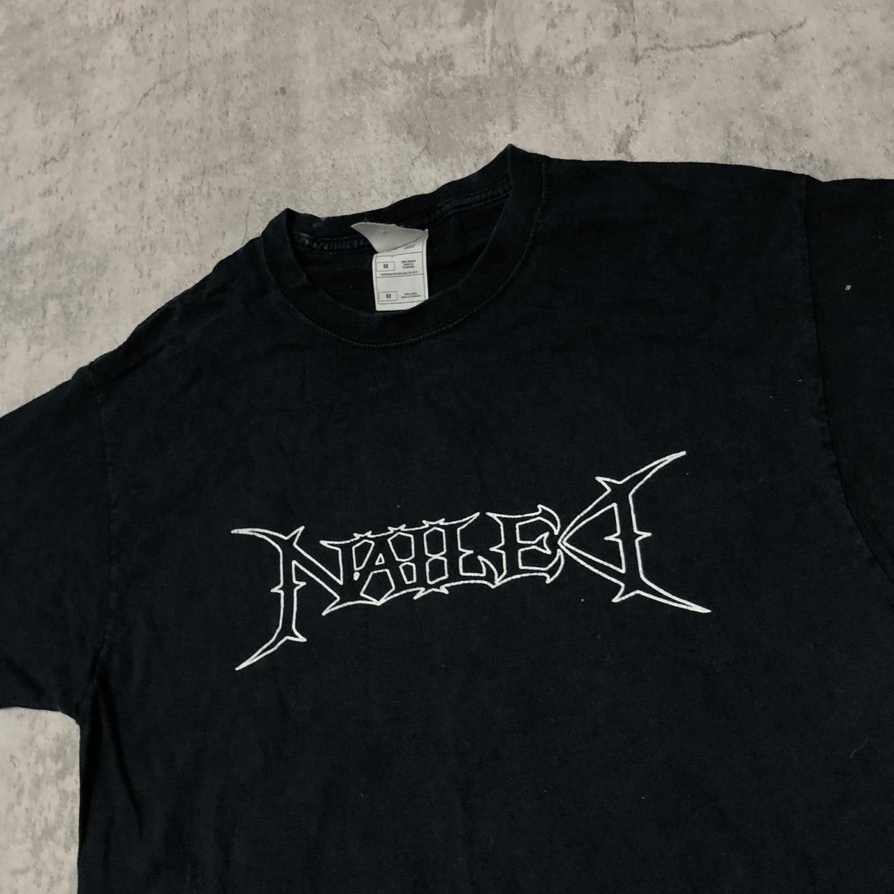 Fruit Of The Loom Black Nailbomb band tee #metal Size US M / EU 48-50 / 2 - 2 Thumbnail